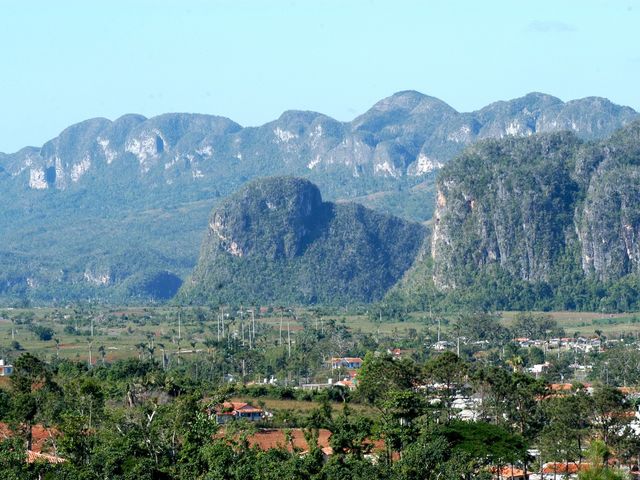Viñales valley panoramic view