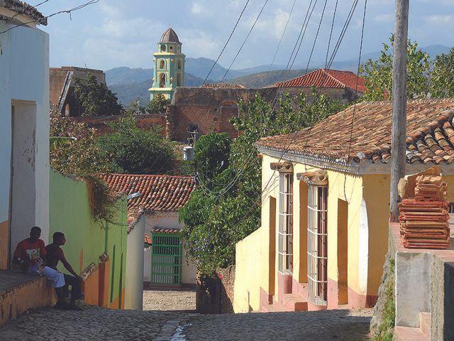 Trinidad old city panoramic view, Sancti Spíritus