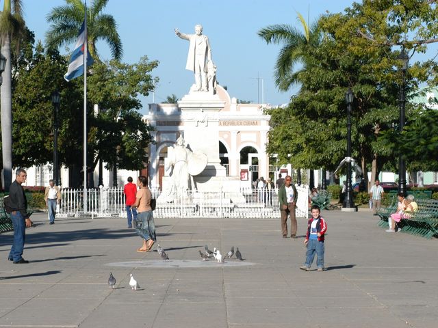 José Martí monument at Cienfuegos central park