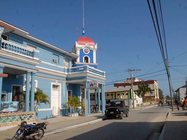 Niquero town panoramic view, Granma, Cuba.