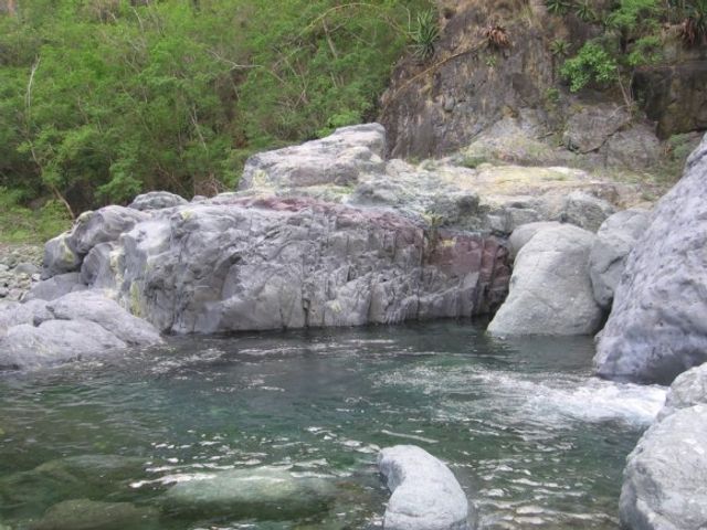 La Mula river panoramic view, Granma, Cuba.