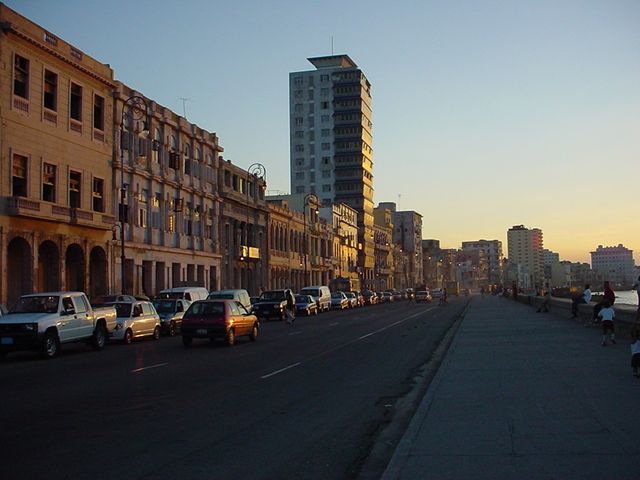 Havana city and the Malecon panoramic view