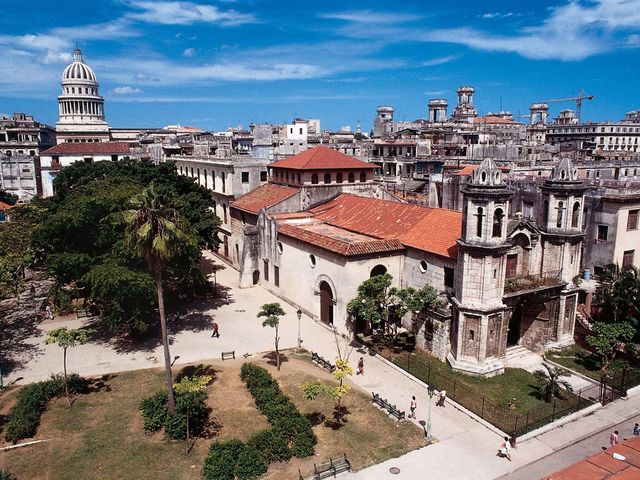 Capitol and Old Havana panoramic view, Havana city