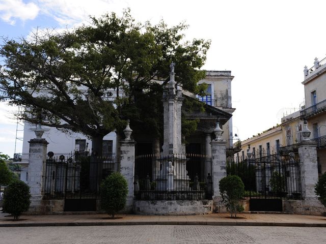 El Templete monument, Havana city
