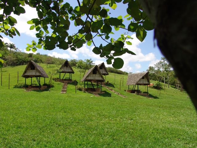 Cabin of San Juan river panoramic view, Las Terrazas