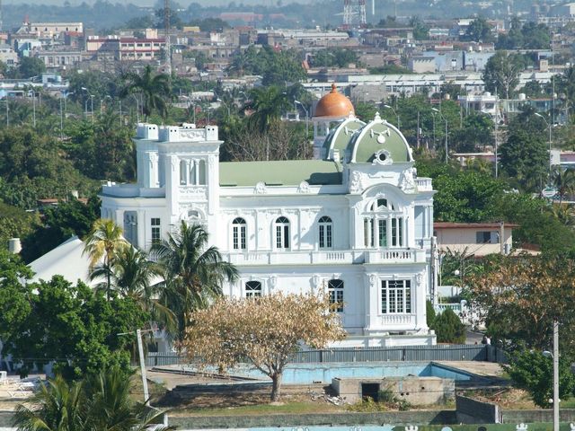 Cienfuegos yacht club panoramic view, Cienfuegos city