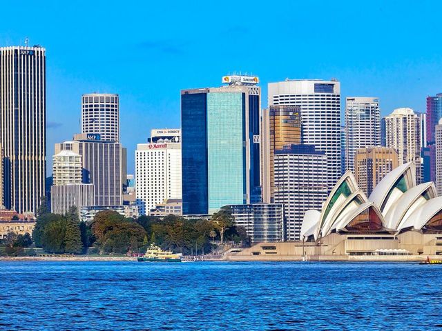Sydney city panoramic view, Sydney, Australia.