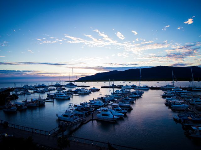 Cairns city panoramic view, Queensland, Australia.