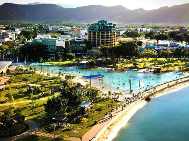 Cairns city panoramic view, Queensland, Australia.
