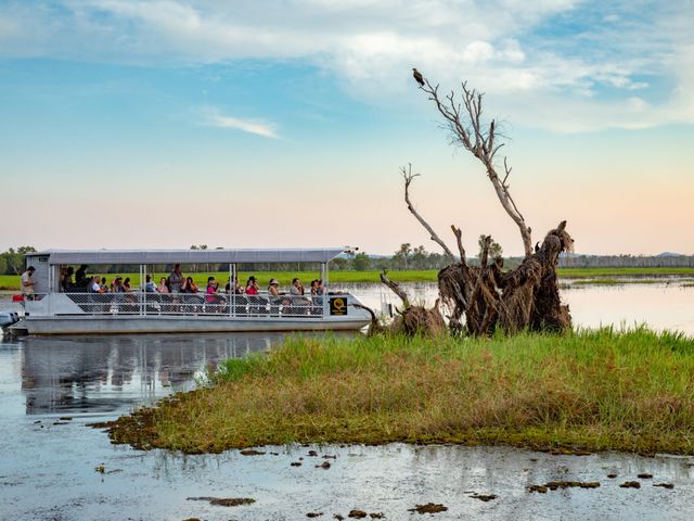 Mary River National Park panoramic view, Northern Territory of Australia.