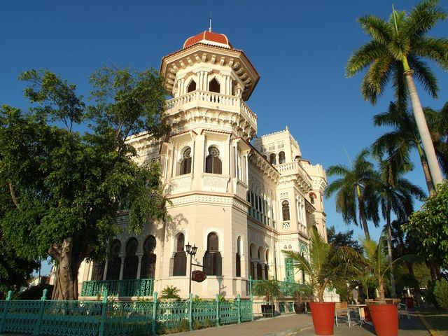 Palacio de Valle panoramic view, Cienfuegos city