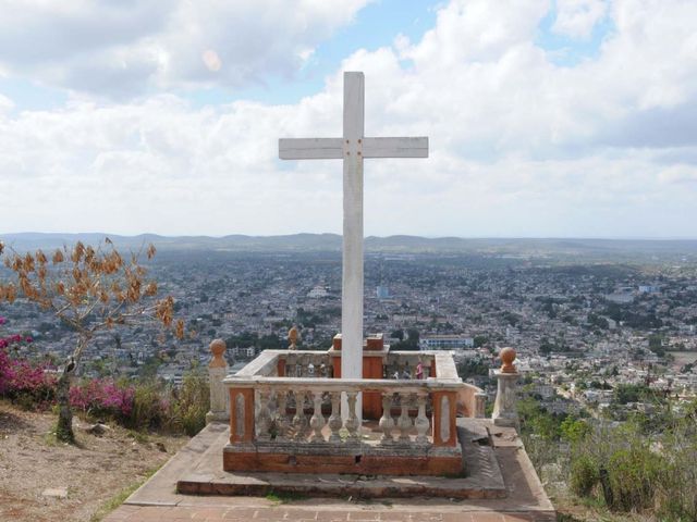 Loma de la Cruz monument panoramic view, Holguín city
