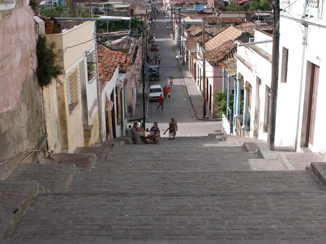 Padre Pico street, Santiago de Cuba city