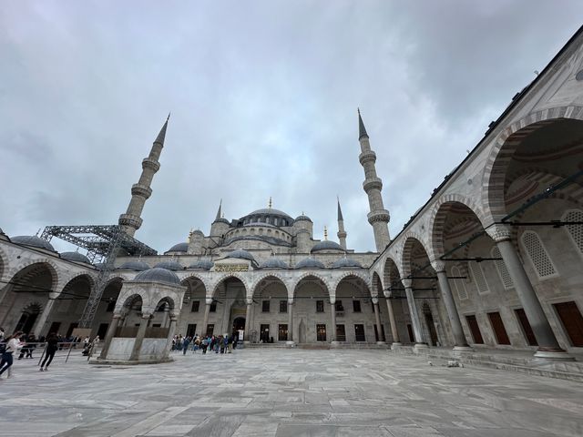  Süleymaniye Mosque panoramic view,  Istanbul, Turkey.