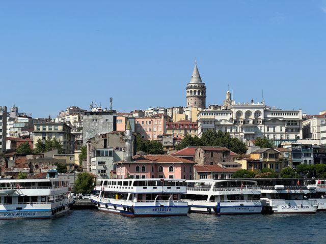 Istambul city panoramic view, Turkey.
