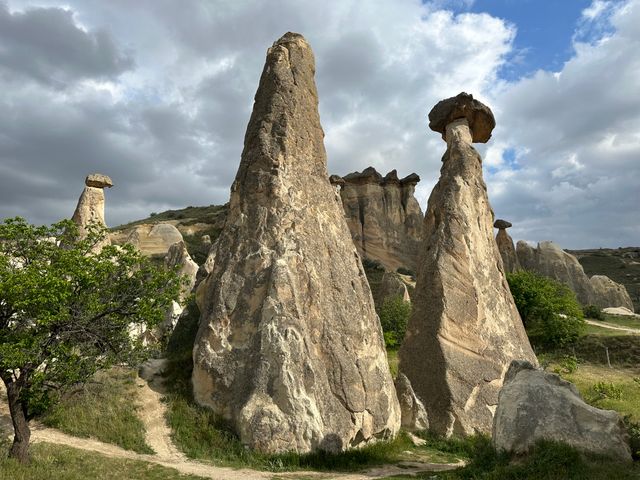 The moonscaped region of Cappadocia, Nevşehir region, Turkey.