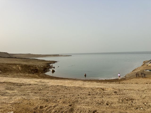 Dead Sea panoramic view, Jordan. 