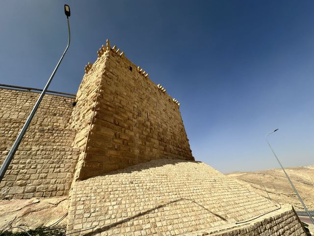 Shobak Castle panoramic view, Jordan. 