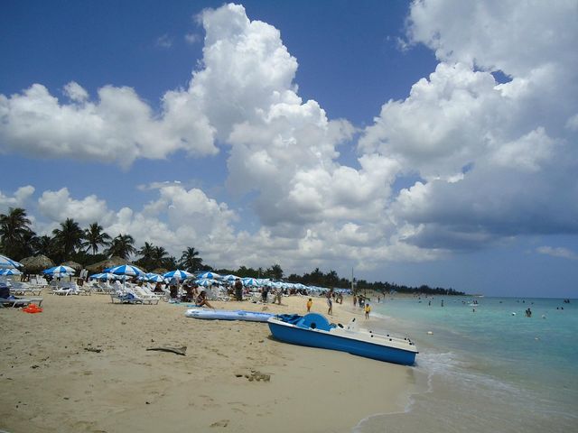 Playas del Este de La Habana panoramic view, Havana, Cuba.