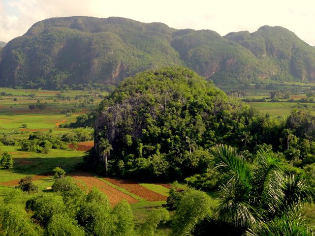 Viñales Valley panoramic view, Viñales, Pinar del Río, Cuba.