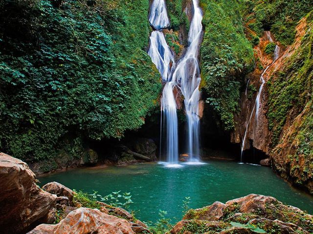 Vegas Grande Natural Park panoramic view, Topes de Collantes, Sanctí Spíritus, Cuba.