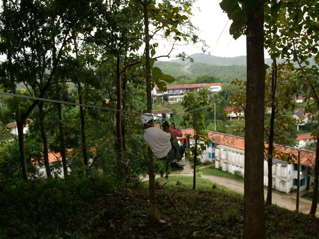 Canopy tour at Las Terrazas community