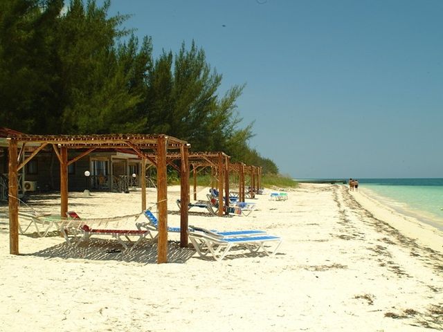 Cayo Levisa beach panoramic view, Pinar del Río
