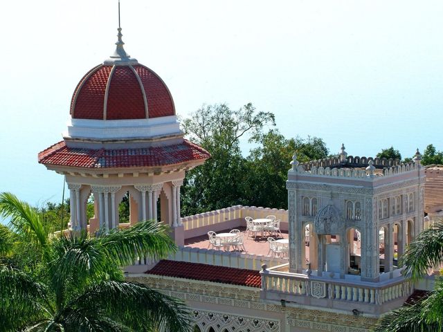 Palacio de Valle panoramic view, Cienfuegos city