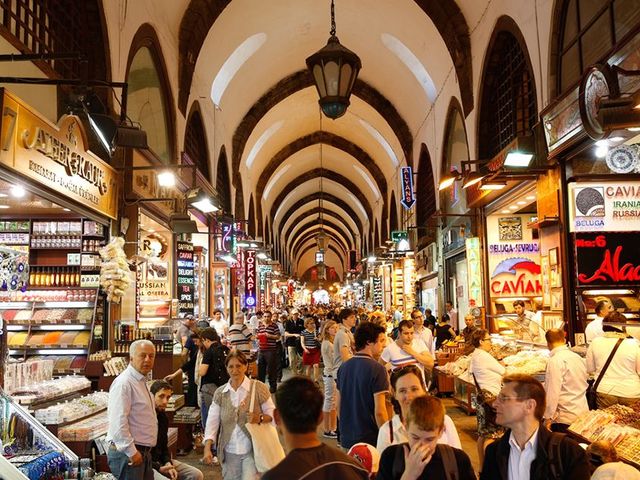 The Grand Bazaar in Istanbul, is one of the largest and oldest covered markets in the world.