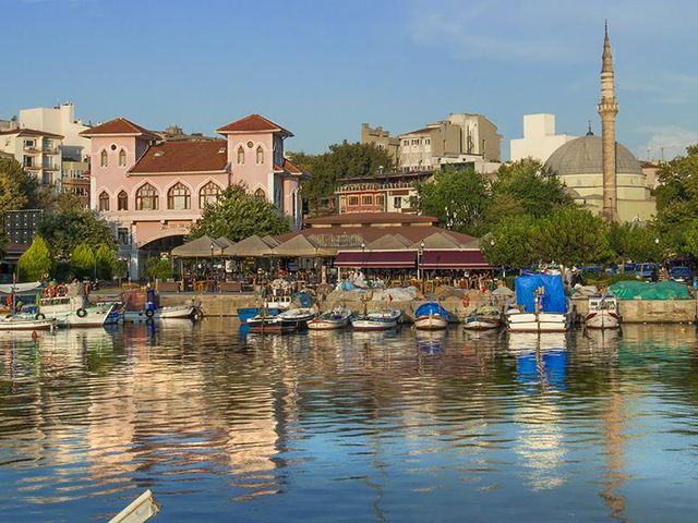 Bandirma city panoramic view, Marmara Region, Turkey.