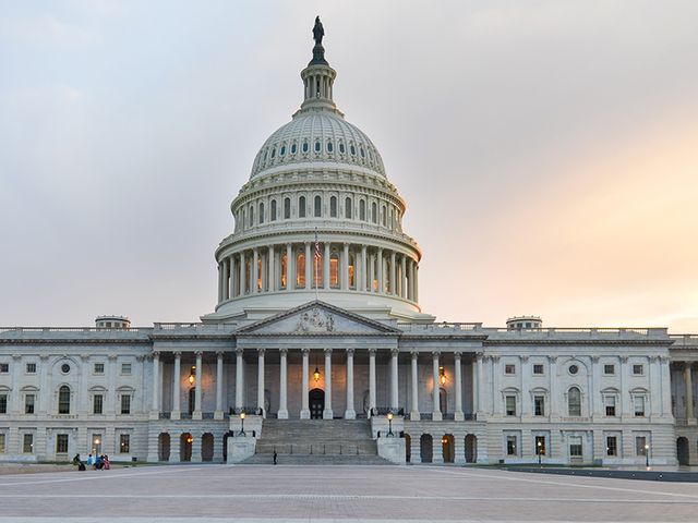 The Capitol building panoramic view, WASHINGTON D.C., Washington state, United States of America.