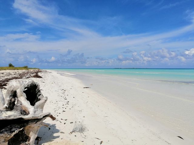 Cayo Santa María beach panoramic view, Jardines del Rey, Villa Clara, Cuba.