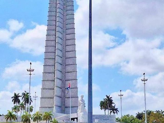 The José Martí Revolution Square panoramic view, Vedado, Havana, Cuba.