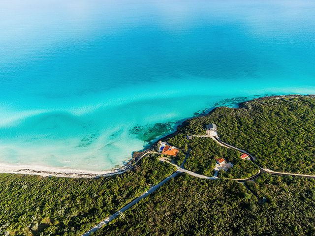 Cayo Santa María beach panoramic view, Jardines del Rey, Villa Clara, Cuba.