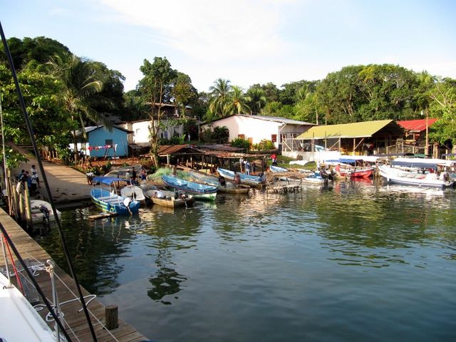 Río Dulce panoramic view, Guatemala