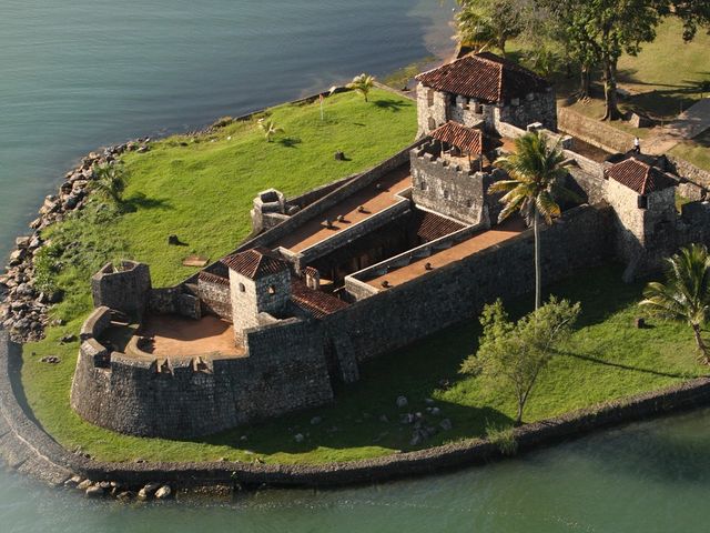 Castillo de San Felipe panoramic view, Río Dulce, Guatemala