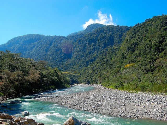 Río Dulce panoramic view, Guatemala