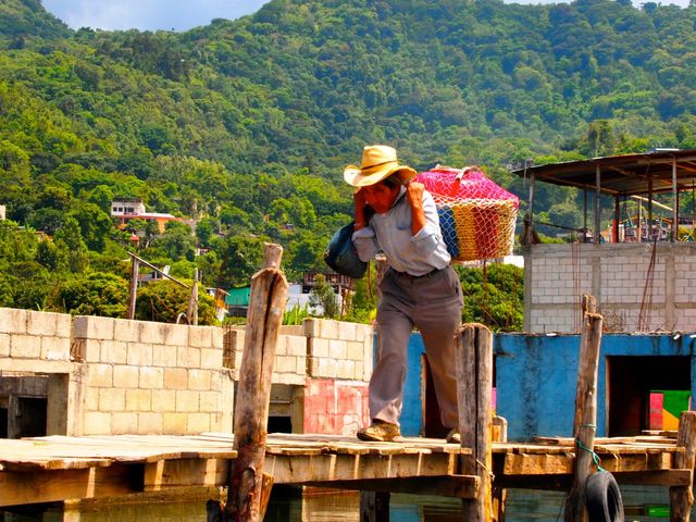 Peoples from San Juan La Laguna, Guatemala