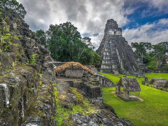 Tikal ruins, an ancient Mayan archaeological site, Guatemala