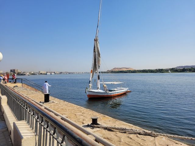 A Romantic Felucca Ride, Aswan, Egypt.