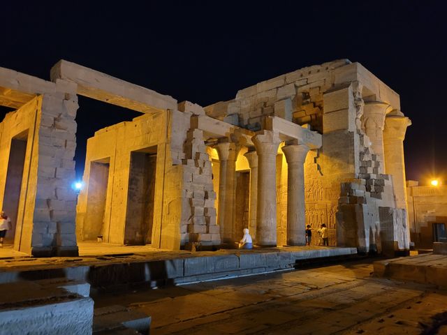 Kom Ombo Temple panoramic view, Egypt.