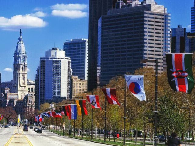 The City of Philadelphia panoramic view, PHILADELPHIA, Pennsylvania state, United States of America.