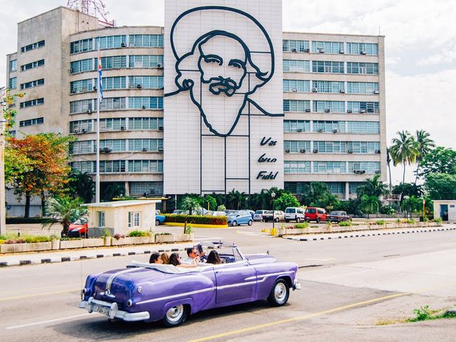 The Revolution Square panoramic view, Vedado, Havana, Cuba. MOTORCYCLE TOUR FROM HAVANA TO CAYO SANTA MARÍA.
