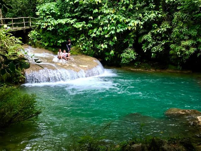 El Nicho Natural Park panoramic view, Cienfuegos, Cuba.