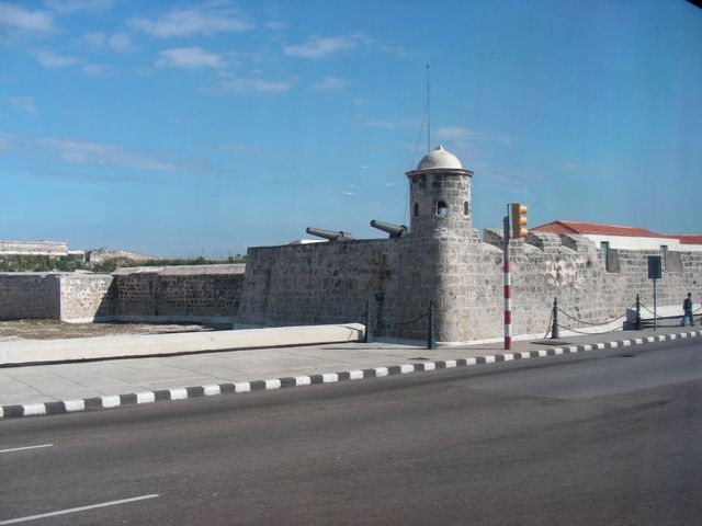 La Punta casttle panoramic view, Old Havana, Havana, Cuba. MOTORCYCLE TOUR FROM HAVANA TO VARADERO.