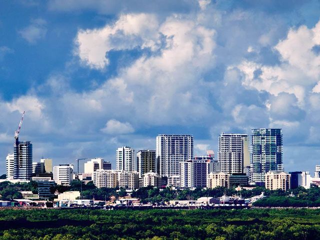 Darwin city panoramic view, Northern Territory of Australia.