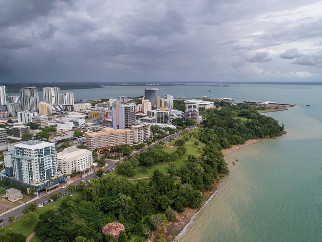 Darwin city panoramic view, Northern Territory of Australia.