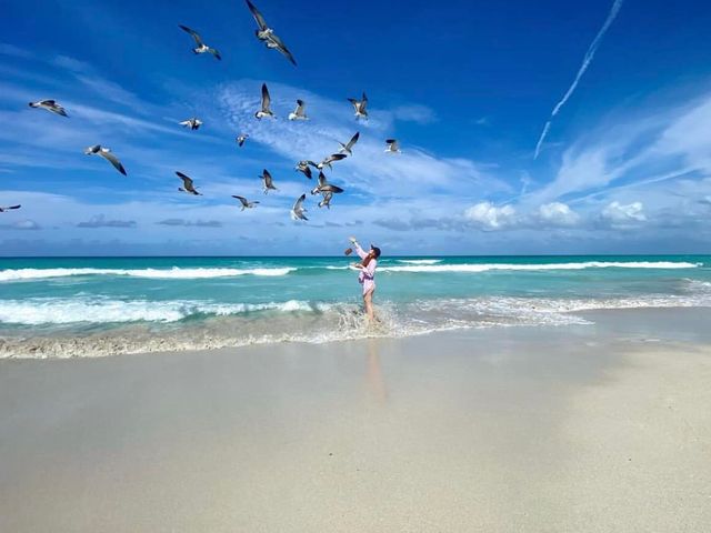 Varadero beach panoramic view, Varadero, Matanzas, Cuba.