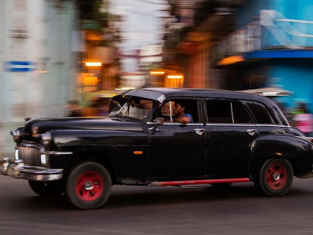 American classic cars in Havana city