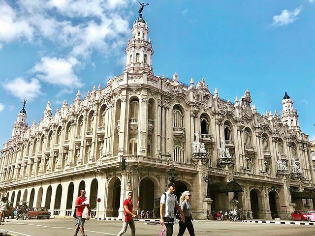 Great Theater of Havana, Alicia Alonso panoramic view, Old Havana, Havana, Cuba.
